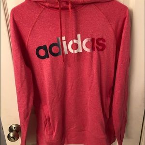 pink adidas hoodie